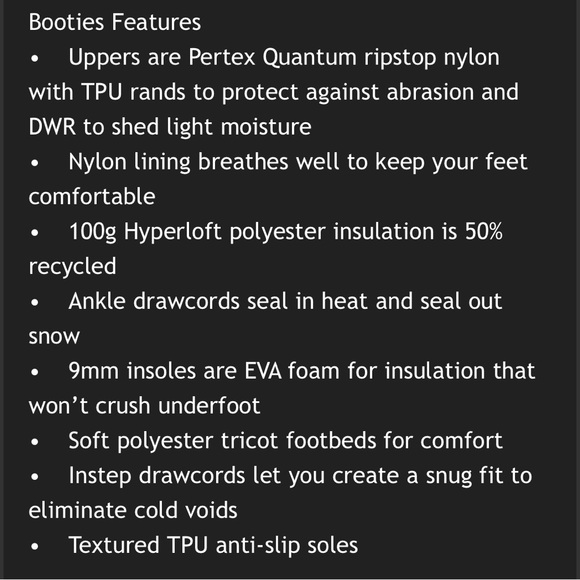 MEC hut Booties - Picture 9 of 9